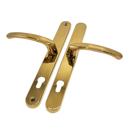 TSS Lever Lever Universal UPVC Multipoint Door Handles - 92mm PZ - Sprung - 264mm Screw Centres - Image 12