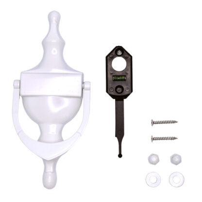 TSS UPVC Urn Door Knocker WH - Image 2