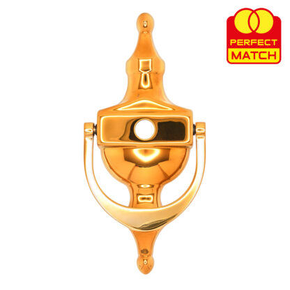 TSS UPVC Door Knockers - With Cut Out For Door Viewer - Image 5