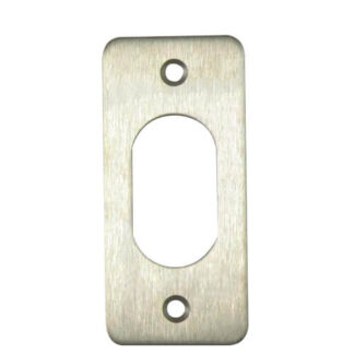 Souber Small Oval Screw On Escutcheon