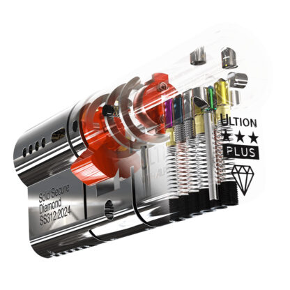 Ultion Plus with ALPS Technology Euro Double Cylinders British Standard Kitemarked TS007 3* - Image 7