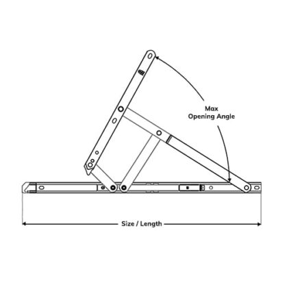 VERSA Easy Clean Restricted Friction Stays - Image 2
