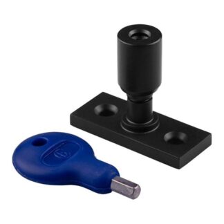 Carlisle Brass WF17MB Locking Casement Stay Pin Matt Black (LEAD TIME: 2-3 DAYS)