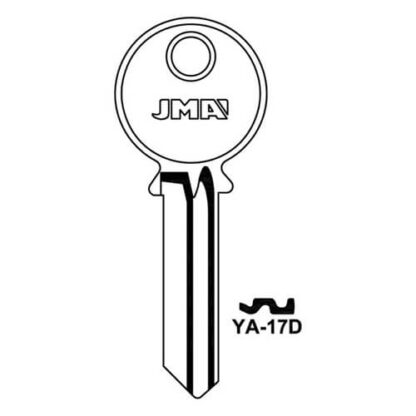 JMA YA-17D Yale 6 Pin Cylinder Key Blank - Image 3