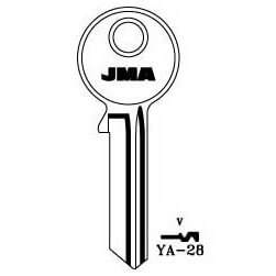 JMA YA-28 Cylinder Key Blank