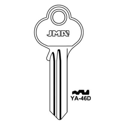 JMA YA-46D Yale X Tech 6 Pin Cylinder Key Blank - Image 3