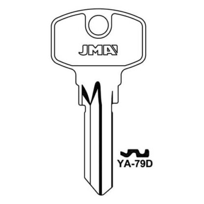 JMA YA-79D Yale 5 Pin Cylinder Key Blank - Image 3