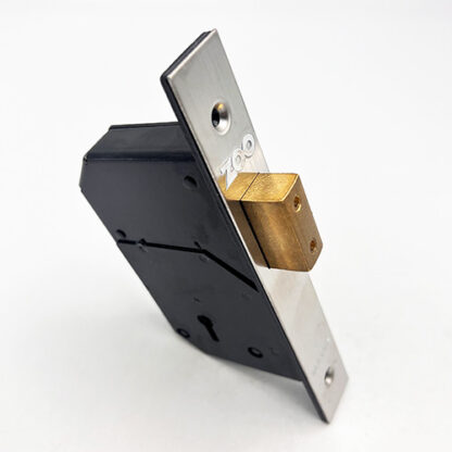 Zoo 5 Lever Upright Mortice Deadlock Satin - Image 4