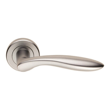Serozzetta ZIN3131SC Serozzetta Shark Lever on Rose Satin Chrome (LEAD TIME: 2-3 DAYS)