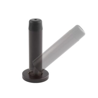 Carlisle Brass AA21S/MBRZ Wall Mounted Door Stop On Rose - Concealed Fix-Matt Bronze (LEAD TIME: 2-3 DAYS)