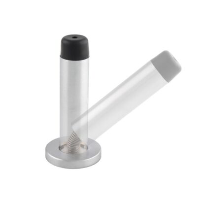 Carlisle Brass AA21S/SC Wall Mounted Door Stop On Rose - Concealed Fix-Satin Chrome (LEAD TIME: 2-3 DAYS)