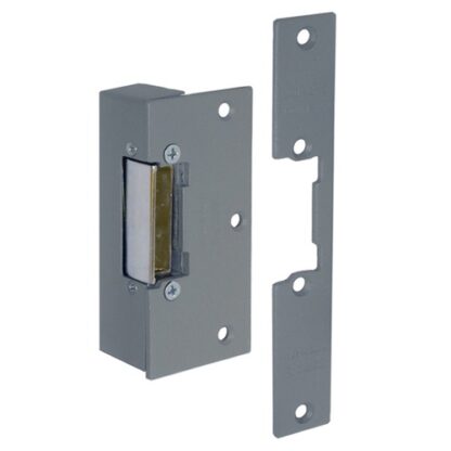 CQR ADCN203-412+S Rim With Mortice Face Plate Electric Release 12V DC Fail Locked, Continuously Rated - Grey (LEAD TIME: 2-3 DAYS)