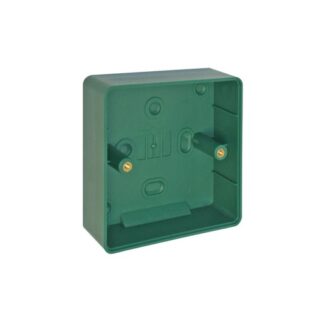 CQR AEB02B Green Surface Back Box (H90 x W44 x D30mm) (LEAD TIME: 2-3 DAYS)