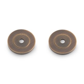 Alexander & Wilks AW50RP-AB Rose Packs to Suit Pull Handles-Antique Brass (LEAD TIME: 2-3 DAYS)