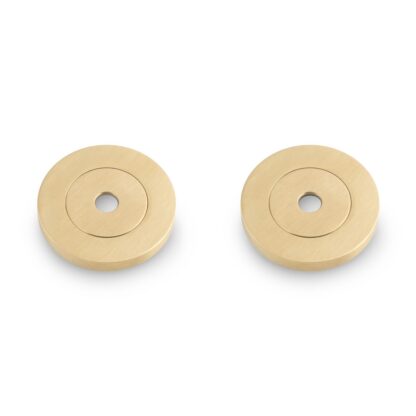 Alexander & Wilks AW50RP-SBPVD Rose Packs to Suit Pull Handles-Satin Brass PVD (LEAD TIME: 2-3 DAYS)