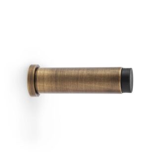 Alexander & Wilks AW601-75-AB Plain Projection Cylinder Door Stop - Antique Brass (LEAD TIME: 2-3 DAYS)