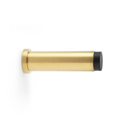 Alexander & Wilks AW601-75-SBPVD Plain Projection Cylinder Door Stop - Satin Brass PVD (LEAD TIME: 2-3 DAYS)