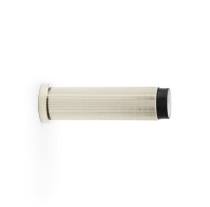 Alexander & Wilks AW602-75-PNPVD Reeded Projection Door Stop - Polished Nickel PVD (LEAD TIME: 2-3 DAYS)