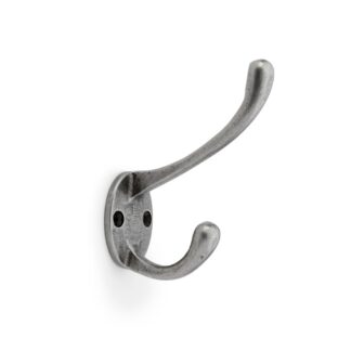 Alexander & Wilks AW770AI Victorian Hat and Coat Hook - Antique Iron (LEAD TIME: 2-3 DAYS)