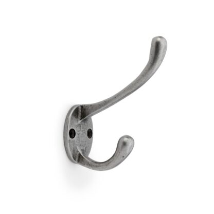 Alexander & Wilks AW770AI Victorian Hat and Coat Hook - Antique Iron (LEAD TIME: 2-3 DAYS)