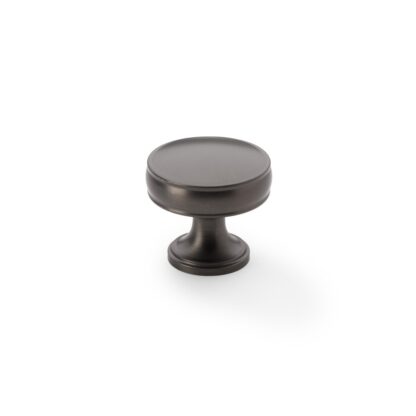 Alexander & Wilks AW808-32-DBZ Lynd Cupboard Knob - Dark Bronze - 32mm (LEAD TIME: 2-3 DAYS)