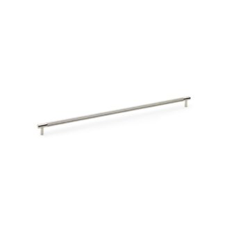 Alexander & Wilks AW810-448-PN Brunel Knurled T-Bar Cupboard Handle - Polished Nickel - Centres 448mm (LEAD TIME: 2-3 DAYS)