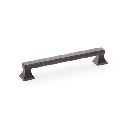 Alexander & Wilks AW813-160-DBZPVD Jesper Square Cabinet Pull Handle - Dark Bronze PVD - Centres 160mm (LEAD TIME: 2-3 DAYS)