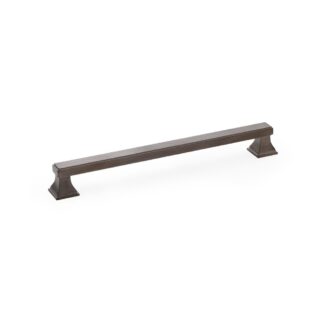 Alexander & Wilks AW813-224-DBZPVD Jesper Square Cabinet Pull Handle - Dark Bronze PVD - Centres 224mm (LEAD TIME: 2-3 DAYS)