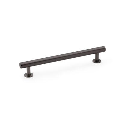 Alexander & Wilks AW814-160-DBZ Round T-Bar Cabinet Pull Handle - Dark Bronze - Centres 160mm (LEAD TIME: 2-3 DAYS)