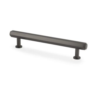 Alexander & Wilks AW830-128-DBZ Vesper Hex T-Bar Cabinet Pull-Dark Bronze - 128mm C/C (LEAD TIME: 2-3 DAYS)