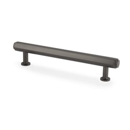 Alexander & Wilks AW830-128-DBZ Vesper Hex T-Bar Cabinet Pull-Dark Bronze - 128mm C/C (LEAD TIME: 2-3 DAYS)