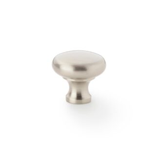 Alexander & Wilks AW836-32-SN Wade Round Cupboard Knob - Satin Nickel - 32mm (LEAD TIME: 2-3 DAYS)
