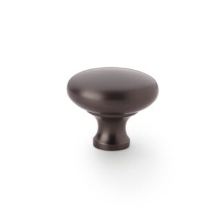 Alexander & Wilks AW836-38-DBZ Wade Round Cupboard Knob - Dark Bronze - 38mm (LEAD TIME: 2-3 DAYS)