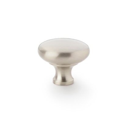 Alexander & Wilks AW836-38-SN Wade Round Cupboard Knob - Satin Nickel - 38mm (LEAD TIME: 2-3 DAYS)