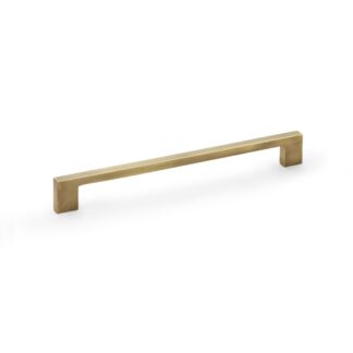 Alexander & Wilks AW837-224-AB Marco Cupboard Pull Handle - Antique Brass - 224mm (LEAD TIME: 2-3 DAYS)