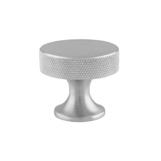 Alexander & Wilks AW841-38-SC Berlin Cupboard Knob - Satin Chrome - 38mm (LEAD TIME: 2-3 DAYS)