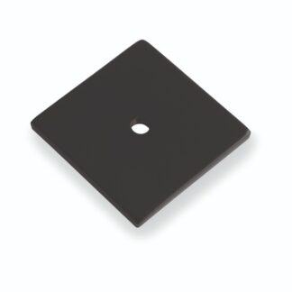 Alexander & Wilks AW893-38-BL Quantock Square Backplate - Black (LEAD TIME: 2-3 DAYS)