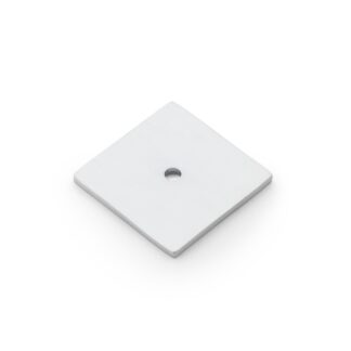 Alexander & Wilks AW893-38-SC Quantock Square Backplate - Satin Chrome (LEAD TIME: 2-3 DAYS)