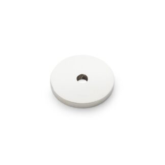 Alexander & Wilks AW895-25-PN Circular Backplate - Polished Nickel - Diameter 25mm (LEAD TIME: 2-3 DAYS)