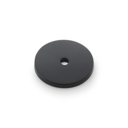 Alexander & Wilks AW895-30-BL Circular Backplate - Black - Diameter 30mm (LEAD TIME: 2-3 DAYS)