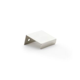 Alexander & Wilks AW908-37-PN Tilly Finger Pull - Polished Nickel (LEAD TIME: 2-3 DAYS)