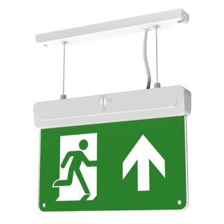 CQR BL/310/SUSKIT/WH WHITE - Suspended kit for Blade exit sign (LEAD TIME: 2-3 DAYS)