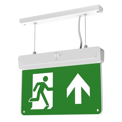 CQR BL/310/SUSKIT/WH WHITE - Suspended kit for Blade exit sign (LEAD TIME: 2-3 DAYS)