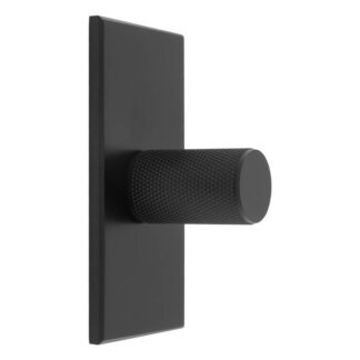 Carlisle Brass BP702MB40MB Knurled Cylinder Knob On Backplate (LEAD TIME: 2-3 DAYS)