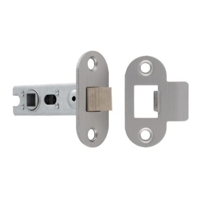 EuroSpec BTL25SSS/R 64MM BOLT-THROUGH TUBULAR LATCH - 8MM FOLLOWER - RADIUS - FIXED FOREND (LEAD TIME: 2-3 DAYS)