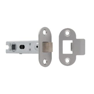 EuroSpec BTL30SSS/R 76MM BOLT-THROUGH TUBULAR LATCH - 8MM FOLLOWER - RADIUS - FIXED FOREND (LEAD TIME: 2-3 DAYS)