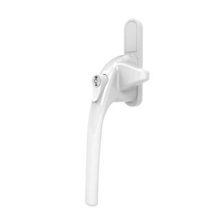 Mila BX056168 Mila Cockspur Window Handle R/H White (LEAD TIME: 2-3 DAYS)