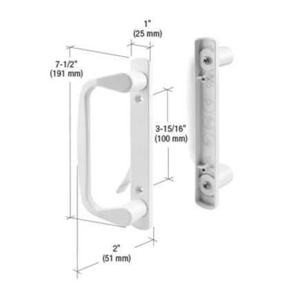 C1178 Series Handle Set for Patio Doors - Image 2