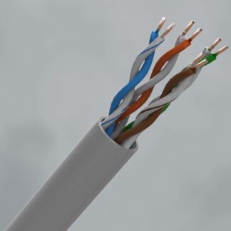 CQR CAT5eUTP/GY/PVC/305 Category Cable | Cat5e | Eca | PVC | Grey | 305 (LEAD TIME: 2-3 DAYS)