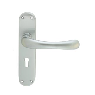 Carlisle Brass CBL11SC Ibra Lever On Backplate - Lock 57Mm C/C (LEAD TIME: 2-3 DAYS)